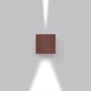 Artemide venkovní nástěnné svítidlo Effetto 14 Square 7 W 220-240 V 3000K rez