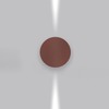 Artemide venkovní nástěnné svítidlo Effetto Round 2 narrow beams 7 W 220-240 V 3000K rez