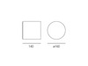 Artemide venkovní nástěnné svítidlo Effetto Round 2 narrow beams 7 W 3000K