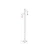 Artemide venkovní sloupkové svítidlo Walking Pole 2500, 2x90° hlavice