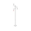 Artemide venkovní sloupkové svítidlo Walking Pole 2500 Architectural Outdoor