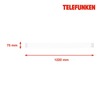 BRILONER TELEFUNKEN CCT lineární svítídlo, 122 cm, 45 W, 5000 lm, bílé TF 203406TF