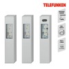 BRILONER TELEFUNKEN 3ks sada senzor nábytkové skříňkové svítidlo, 16 cm, 2,5 W, 180 lm, hliník TF 203609TF