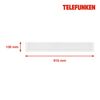 BRILONER TELEFUNKEN LED svítidlo 91,5 cm 37W 4400lm bílé TF 205606TF