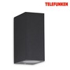 BRILONER TELEFUNKEN venkovní svítidlo 15,1 cm 2xGU10 5W 400lm antracit IP44 TF 307005TF