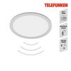 BRILONER TELEFUNKEN svítidlo LED panel s čidlem, pr. 30 cm, 20 W, matný chrom-bílé TF 309004TF