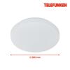 BRILONER TELEFUNKEN LED stropní svítidlo s čidlem, pr. 29 cm, 12 W, bílé IP44 TF 601506TF