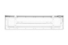 Ecolite LED stropní svítidlo 18W 2160lm 4100K IP20 bílá TL1901-18W/BI