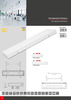 Ecolite LED stropní svítidlo 18W 2160lm 4100K IP20 bílá TL1901-18W/BI