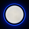 Ecolite LED stropní svítidlo RC průměr 38,5cm 30W+6W 3CCT IP20 2700lm bílá WCJ385-36W/RGBW