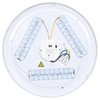Ecolite LED stropní svítidlo kruh HF senzor pohybu 24W 1960lm CCT IP44 bílé WCLR-HF/24W/CCT