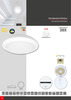 Ecolite Stropní LED svítidlo 22W 2000lm CCT IP66 IK10 WHST706-22W/CCT