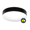 Ecolite LED svítidlo stropní kruh 36W 40cm 3060lm CCT IP44 černá WML400-CCT/36W/CR