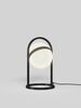 VÝPRODEJ VZORKU WOFI Stolní lampa Avignon 1x 10,5W LED 1100lm 3000K černá 8046-102