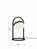 VÝPRODEJ VZORKU WOFI Stolní lampa Avignon 1x 10,5W LED 1100lm 3000K černá 8046-102