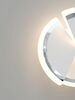 WOFI Nástěnné svítidlo Trapani 1x 12W LED 1400lm 3000K bílá + chrom 9036-108S