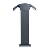 Ecolite SMD venkovní sloupek 50cm 9W 560lm 4000K IP54 antracit Z1107/500-CR