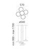 Artemide Orsa Cluster 5 0355030A