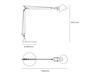 Artemide Tolomeo XXL s fixním uchycením - LED 1535150A