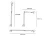 Artemide TOLOMEO BRACCIO NEW včetně držáku na stěnu A029050