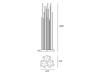 Artemide Reeds IP67 Triple T087700