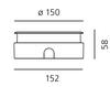 Artemide Ego 150 Flat sklo pochozí 5d  3000K čtverec T40018NSPW00