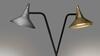 Artemide Unterlinden stolní lampa - LED 2700K hliník 1945W10A