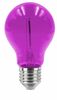 CENTURY LED FIESTA žárovka DECO PURPUROVÁ 0,6W E27 50Lm 36VDC IP43