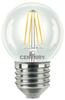 CENTURY LED FILAMENT MINI GLOBE ČIRÁ 4W E27 2700K 470Lm 360d 45x72mm IP20 CEN INH1G-042727