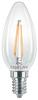 CENTURY LED FILAMENT SVÍČKA ČIRÁ 2W E14 2700K 245Lm 360d 35x98mm IP20 CEN INM1-021427