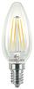 CENTURY LED FILAMENT SVÍČKA ČIRÁ 4W E14 2700K 470Lm 360d 35x98mm IP20 CEN INM1-041427