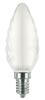 CENTURY LED FILAMENT SVÍČKA TWIST SATÉN 4W E14 6000K 470Lm 360d 35x97mm IP20 CEN INSTOR-041460