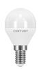 CENTURY LED MINI GLOBE ONDA 6W E14 4000K 510Lm 200d 45x81mm IP20 CEN ONH1G-061440