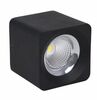 CENTURY Stropní SVÍTIDLO LED QUBE ČERNÉ 161x161x164mm 35W/230VAC 4000K 3675Lm 45d IP20 CEN QBNE-3516140