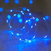 DecoLED LED světelný řetěz na baterie - modrý, 20 diod, 2,3 m