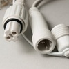 DecoLED LED světelný řetěz, 100m, teple bílá, 2000 diod, bílý kabel, IP67 SKNX0102W