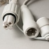 DecoLED LED světelný řetěz, 100m, teple bílá s FLASH efektem, 1000 diod, bílý kabel SFNX0110W