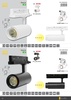 Ecolite Svítidlo na lištový systém (3f)15-60st., 30W, 4100K, černá TR-TL-30W/CR/NA