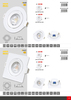 Ecolite SMD čtverec výklop.5W, IP20, 500lm, 2700K LED-DLS-5W/2700