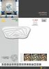 Ecolite LED sv.vč. RC, max.210W, multicolor, IP20 WALP02-210W/LED