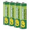 GP Zinkochloridová baterie GP Greencell R6 (AA) fólie 1012204000