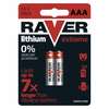 Lithiová baterie RAVER FR03 (AAA), blistr
