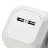EMOS Rozbočovací kostka s prodl. přívodem – 4 zás. + 2× USB, 1,9m 1902040190