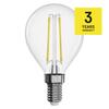 EMOS LED žárovka Filament Mini Globe / E14 / 1,8 W (25 W) / 250 lm / neutrální bílá ZF1201