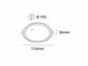 LED2 2190231 EASY-R, S 6W 3000K 2190231