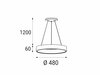 LED2 BELLA 48 P-Z, W 40W 2CCT 3000K/4000K - ON/OFF - nestmívatelné 3270351