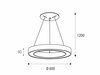 LED2 3270731 SATURN 60 P-Z, W ZÁVĚSNÉ BÍLÉ 3270731