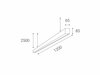 LED2 LINO 120 P-Z, B ON/OFF - nestmívatelné 3310353