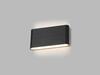 LED2 FLAT L, A NÁSTĚNNÉ ANTRACITOVÉ IP54 5131134