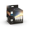 Hue Bluetooth LED White Ambiance set 4ks žárovek Philips 8719514328280 E27 A60 6W 800lm 2200-6500K stmívatelné